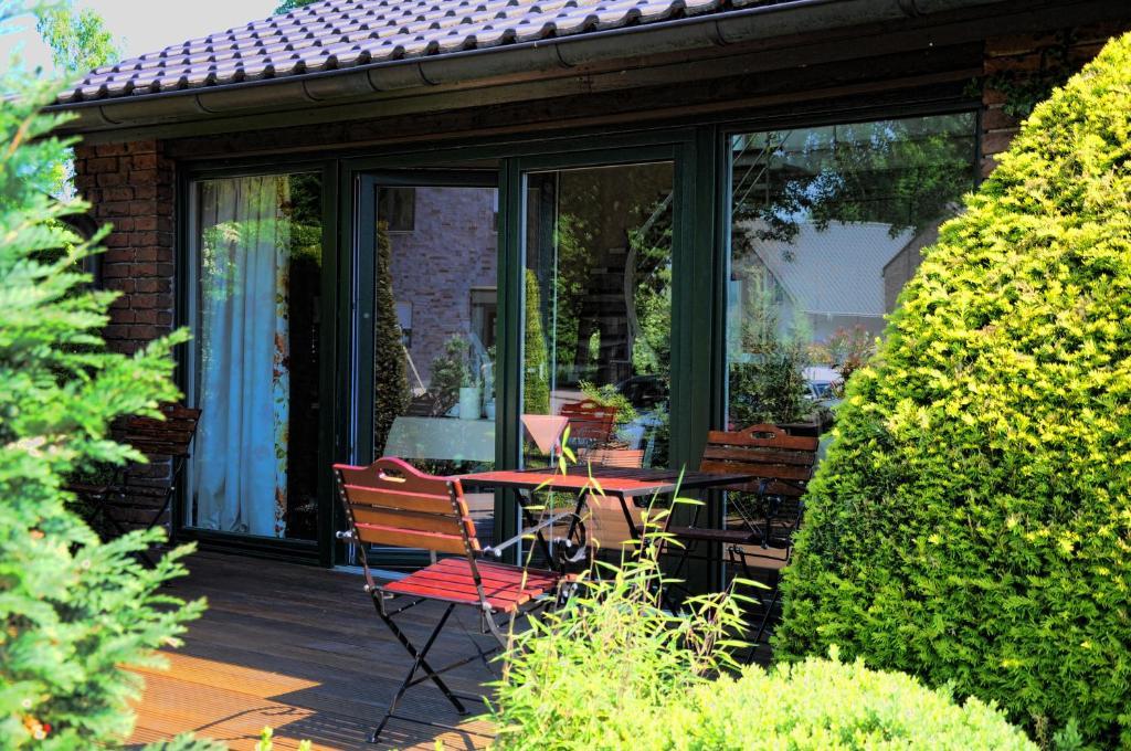 Landhaus Berger Hostal Feldhausen Exterior foto
